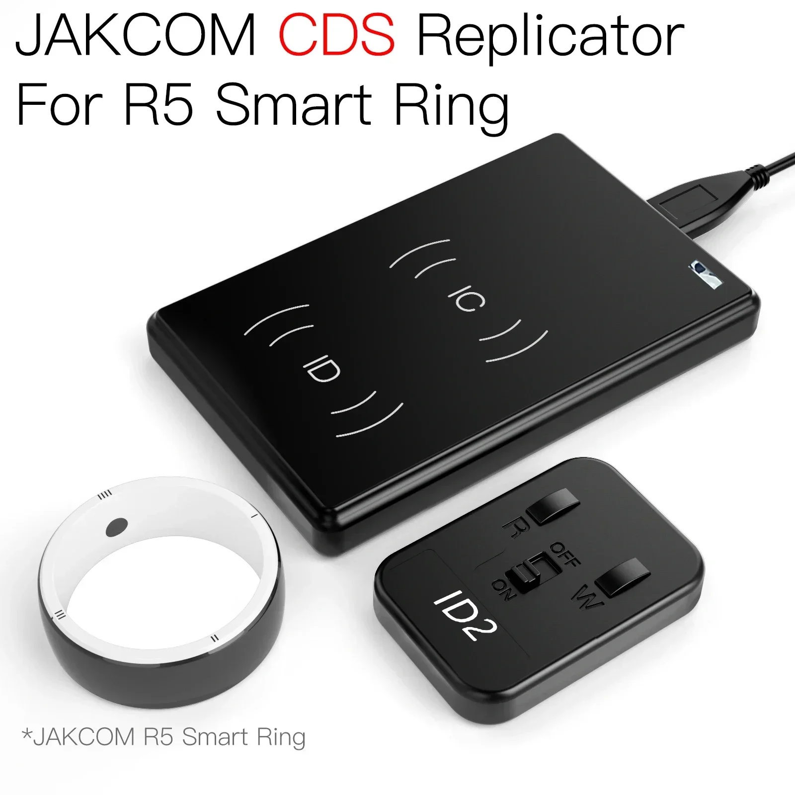 Smart Ring Nfc Pay - JAKCOM CDS RFID-replicator voor R5 Smart