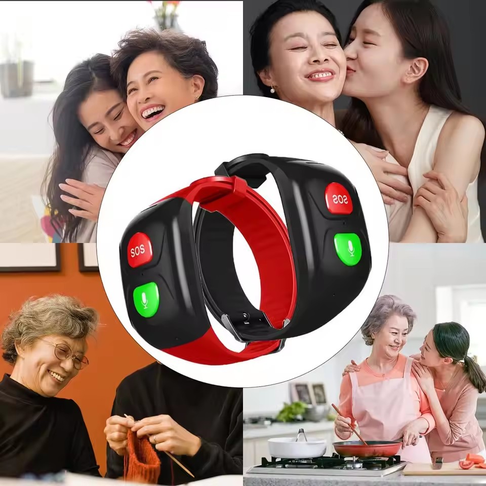 4G Ouderen GPS-horloge GPS-tra - Fall Detection Watch recensie en prijs